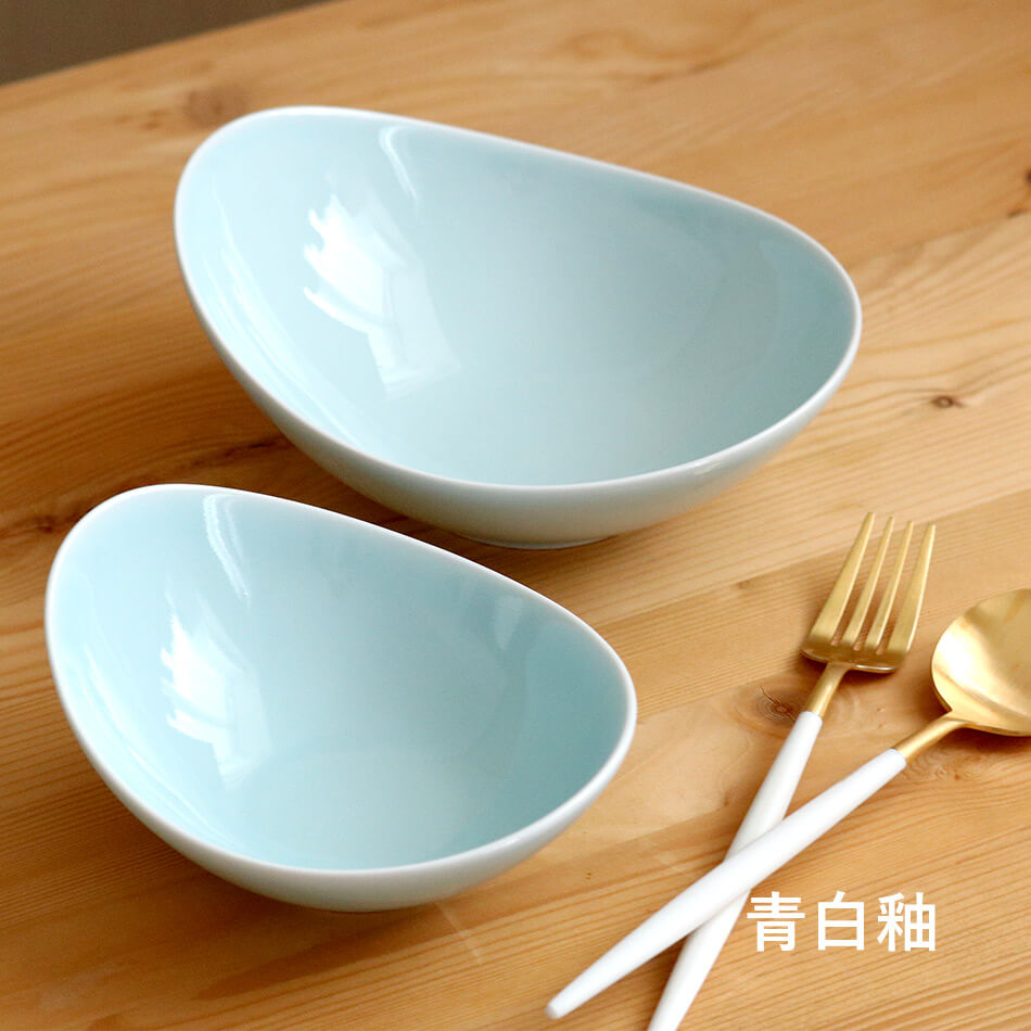 CARVE カーヴ ボール(M) 白山陶器 波佐見焼 はさみ焼き ハサミ焼 選べるカラー3色 鉢 小鉢 サラダボウル グッドデザイン賞受賞 器 食器