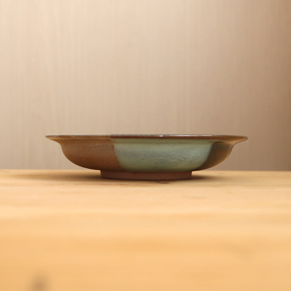小石原焼 小石原焼き 3色 平鉢 中皿 飛び鉋 18.0cm 森喜窯 森山健治 陶器 器 食器