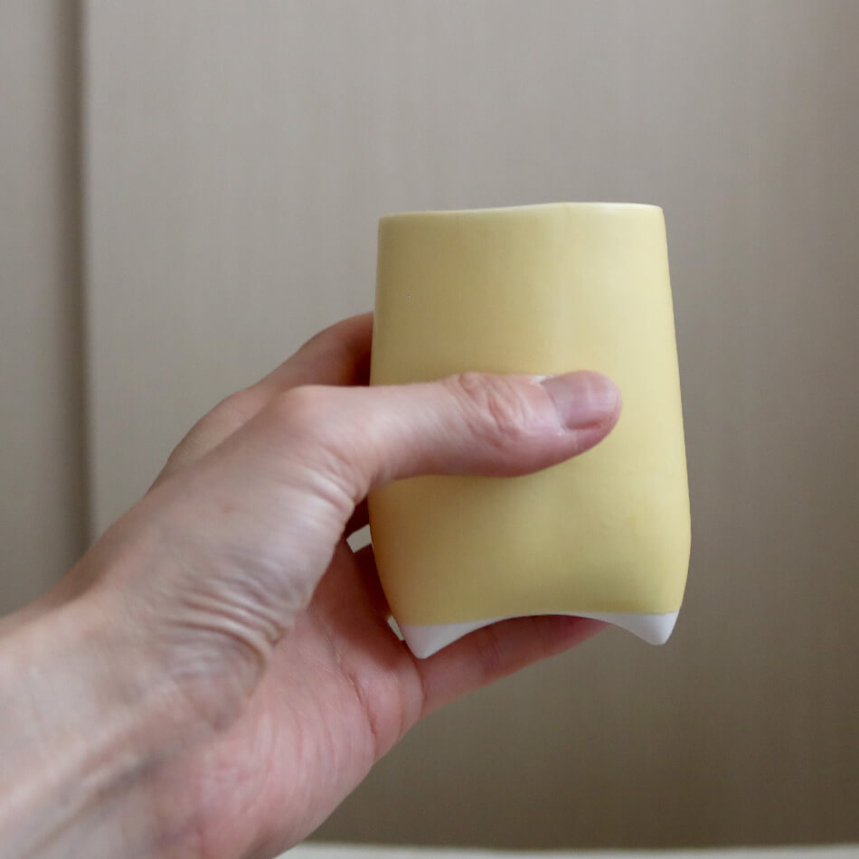 BAGGY PANTS CUP バギーパンツカップ 選べる4カラー 韓国陶磁器 韓国 かわいい コーヒーカップ フリーカップ コップ RUHIGE KERAMIK 陶器 食器 器 キム・ギョシク Kim Kyosik