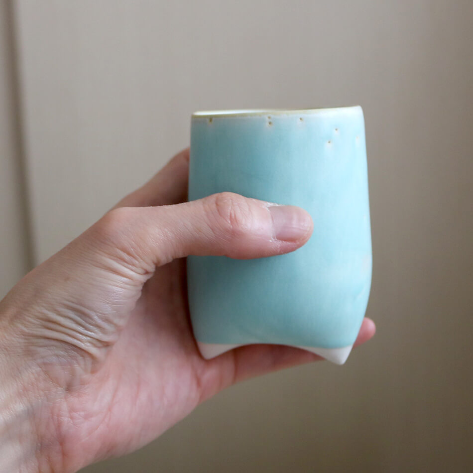 BAGGY PANTS CUP バギーパンツカップ 選べる4カラー 韓国陶磁器 韓国 かわいい コーヒーカップ フリーカップ コップ RUHIGE KERAMIK 陶器 食器 器 キム・ギョシク Kim Kyosik