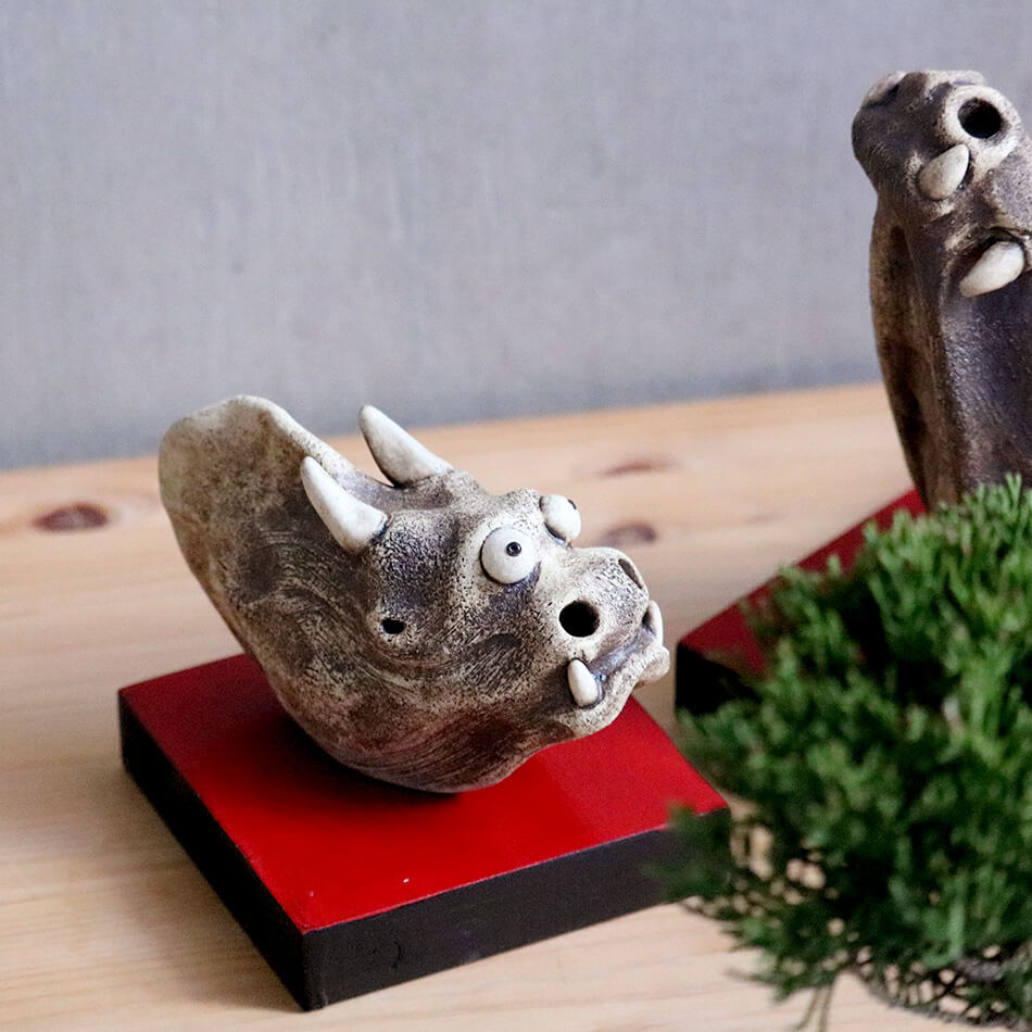 龍 ドラゴン 支 竜 辰 りゅう たつ アニマル アート オブジェ 動物 陶器 淵脇克仁作 陶仁 鹿児島