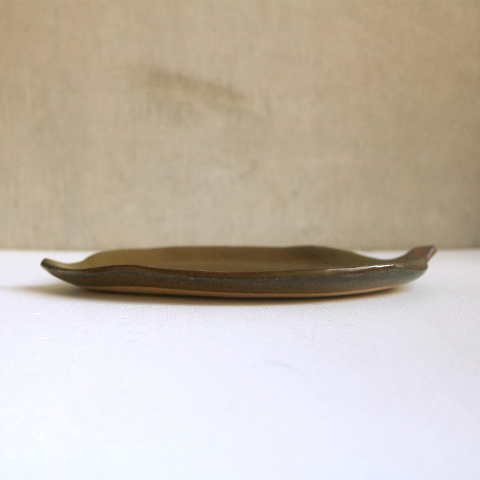 小石原焼 小石原焼き 木の葉皿 デザイン皿 やままる窯 梶原匠太朗 和食器 かわいい 可愛い おしゃれ 陶器 器 食器 yamamaru-004
