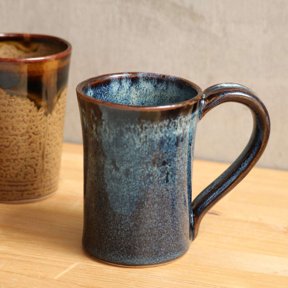 小石原焼 小石原焼き 海鼠釉 マグカップ コーヒーカップ 柳瀬本窯元 陶器 器 食器 yanase-008