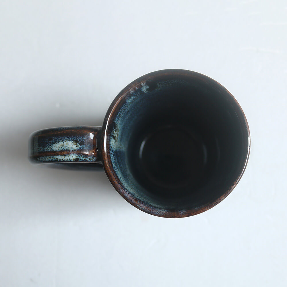 小石原焼 小石原焼き 海鼠釉 マグカップ コーヒーカップ 柳瀬本窯元 陶器 器 食器 yanase-008