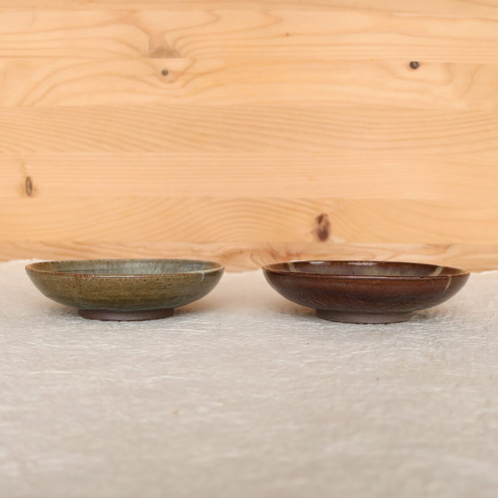 小皿 小代焼 小代本谷ちひろ窯 1枚ずつの販売 取り皿 陶器 食器 作家 おしゃれ 器 chihiro006