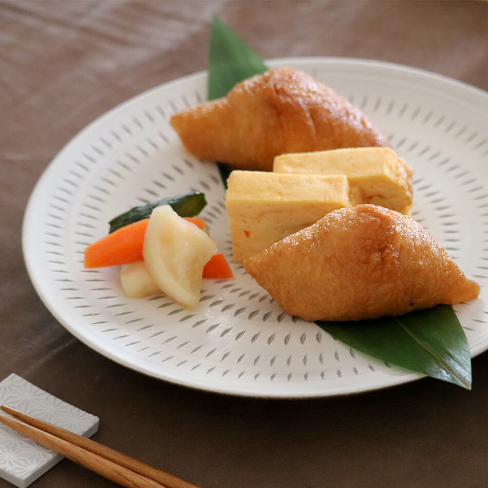 小石原焼 小石原焼き 飛び鉋 プレート皿 白マット 早川窯元 陶器 食器 器 NHK イッピンで紹介されました