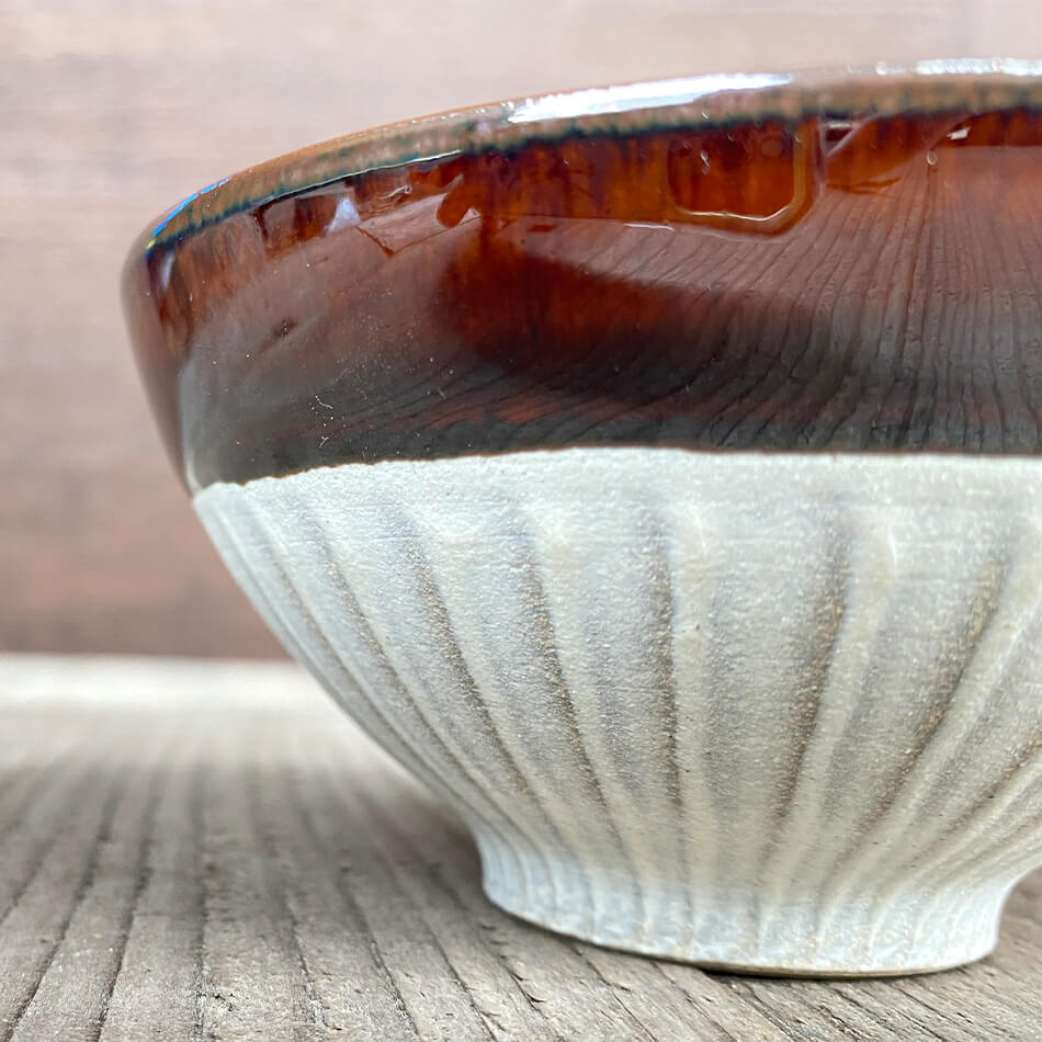 小石原焼 小石原焼き 刷毛目 お茶碗 ごはん茶碗 茶碗鉢 2tone 圭秀窯 陶器 食器 碗