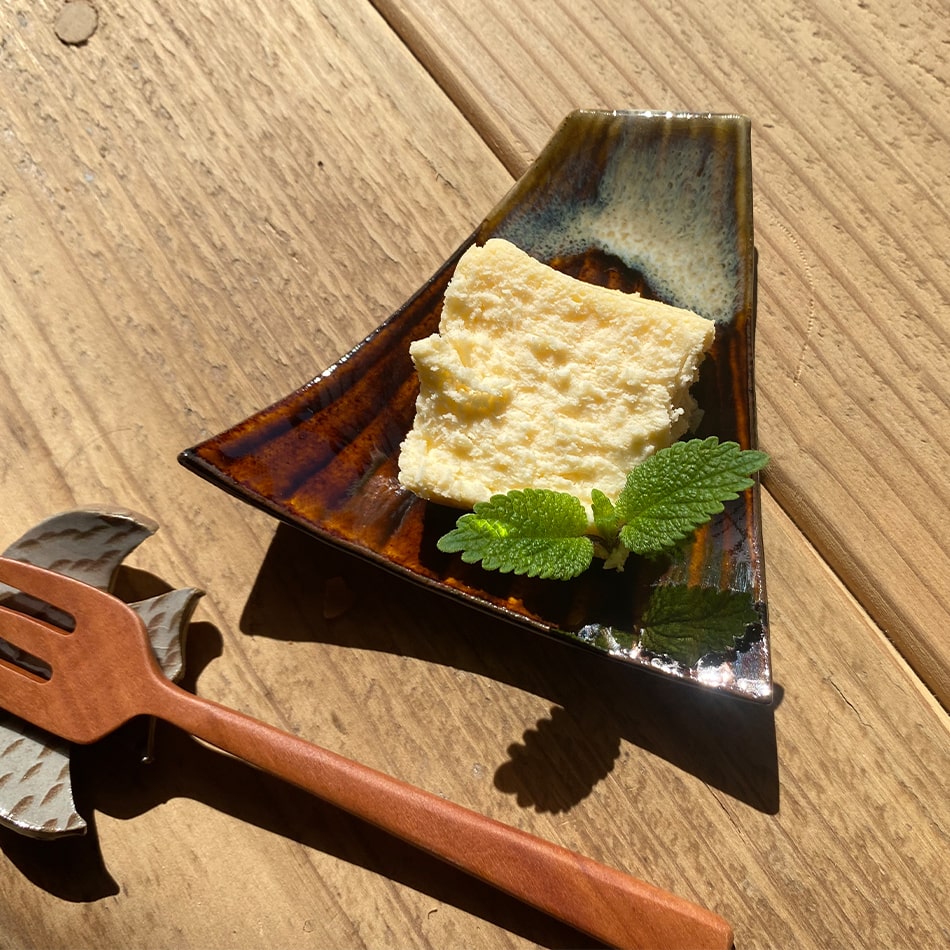 小石原焼 小石原焼き まめ皿 圭秀窯 陶器 玉ねぎ 蓮根 リーフ とり 富士山
