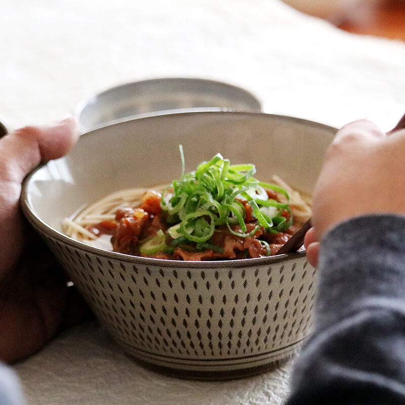 小石原焼 小石原焼き 飛び鉋 切り立て鉢 白 マルダイ窯 陶器 大鉢