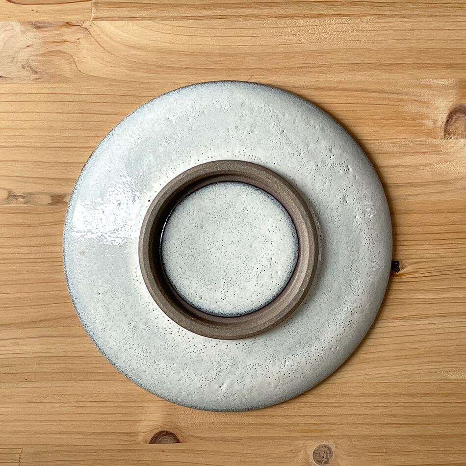 小石原焼 小石原焼き 5寸皿 藁白 小皿 15.0cm マルダイ窯 陶器 皿 和食器