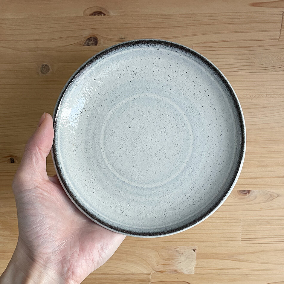 小石原焼 小石原焼き 5寸皿 藁白 小皿 15.0cm マルダイ窯 陶器 皿 和食器