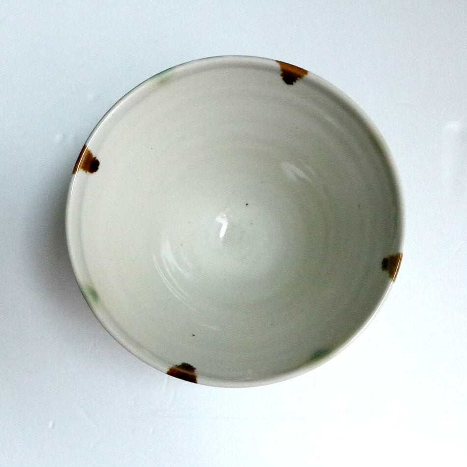 小石原焼 小石原焼き 三彩飛鉋麺鉢 17.0cm まるた窯 太田 剛速 陶器 食器 器