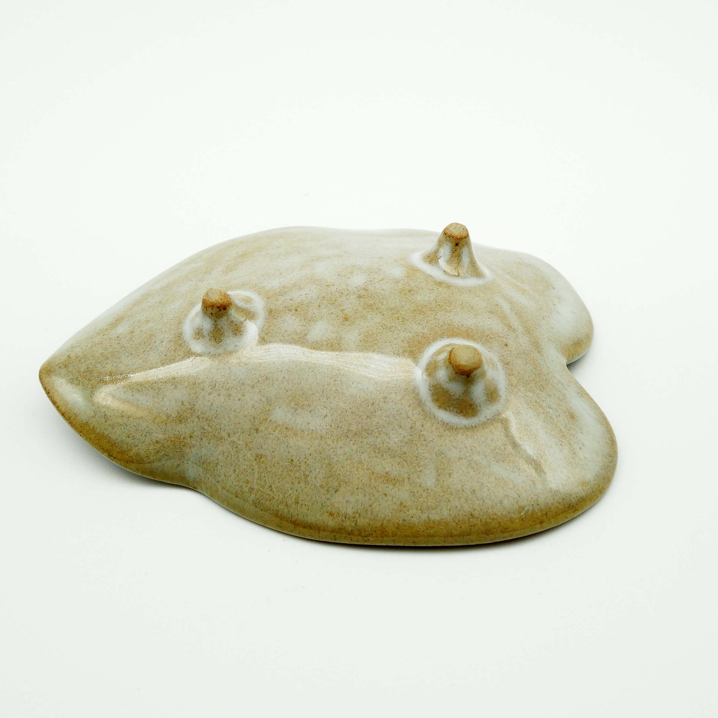 小石原焼 小石原焼き リーフ皿 小皿 まるた窯 太田 剛速 陶器 食器 器 白釉 緑釉 全2色