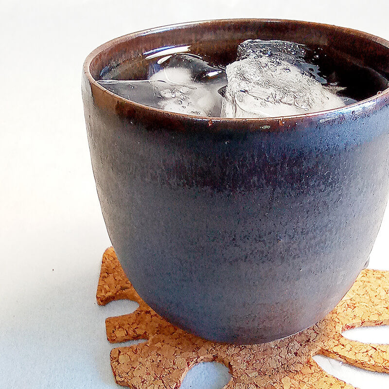 高取焼 高取焼き フリーカップ カップ 黒 9cm 元永陶苑 陶器 コーヒーカップ ティーカップ 湯呑 お茶 焼酎