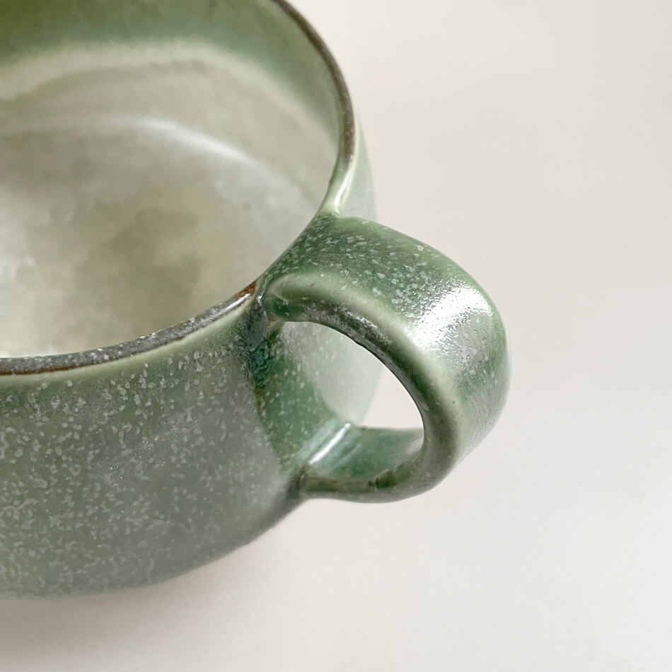 高取焼 高取焼き しのぎフリーカップ マグカップ スープカップ コーヒーカップ ティーカップ 湯呑 選べる3カラー ろくろ庵 陶器 食器 器
