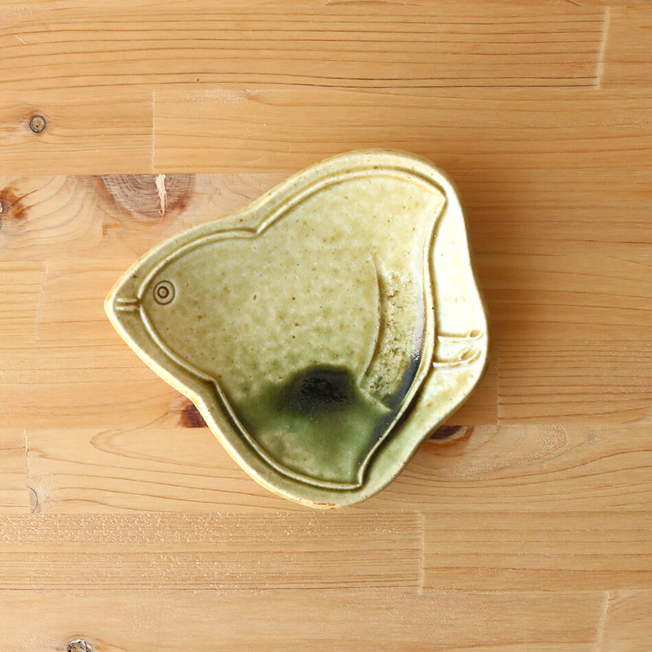 梶原慶治 取り皿 陶芸作品 ちどり 個人陶芸家 小皿 おしんこ皿 陶器 器 食器 おしゃれ
