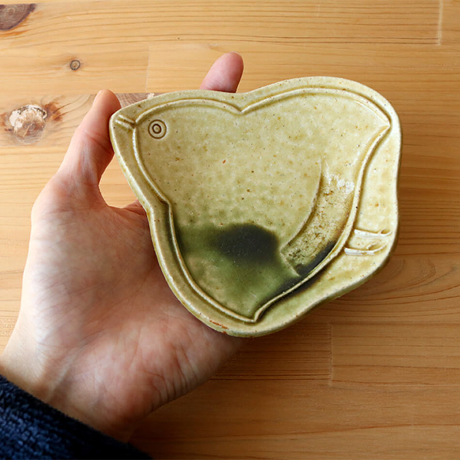 梶原慶治 取り皿 陶芸作品 ちどり 個人陶芸家 小皿 おしんこ皿 陶器 器 食器 おしゃれ