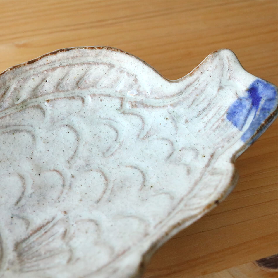 梶原慶治 取り皿 陶芸作品 たい 個人陶芸家 小皿