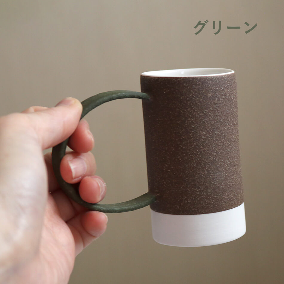 TWO TONE MAG MINI 選べる5カラー 韓国陶磁器 韓国 かわいい コーヒーカップ フリーカップ コップ マグカップ RUHIGE KERAMIK 陶器 食器 器