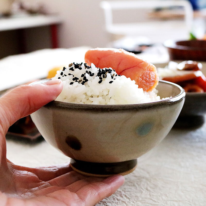 小石原焼 小石原焼き 三彩飯碗 茶碗 茶色 ブラウン 12cm マルダイ窯 陶器 茶碗 ご飯茶碗 おしゃれ